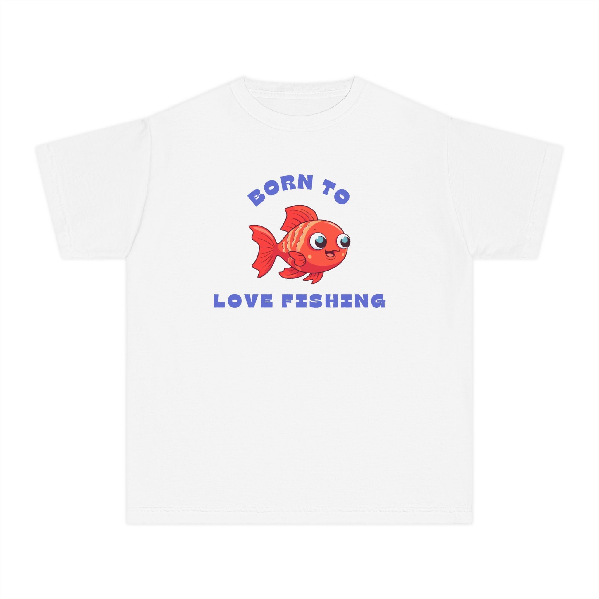 Born To Love Fishing | Toddler Fishing Shirt