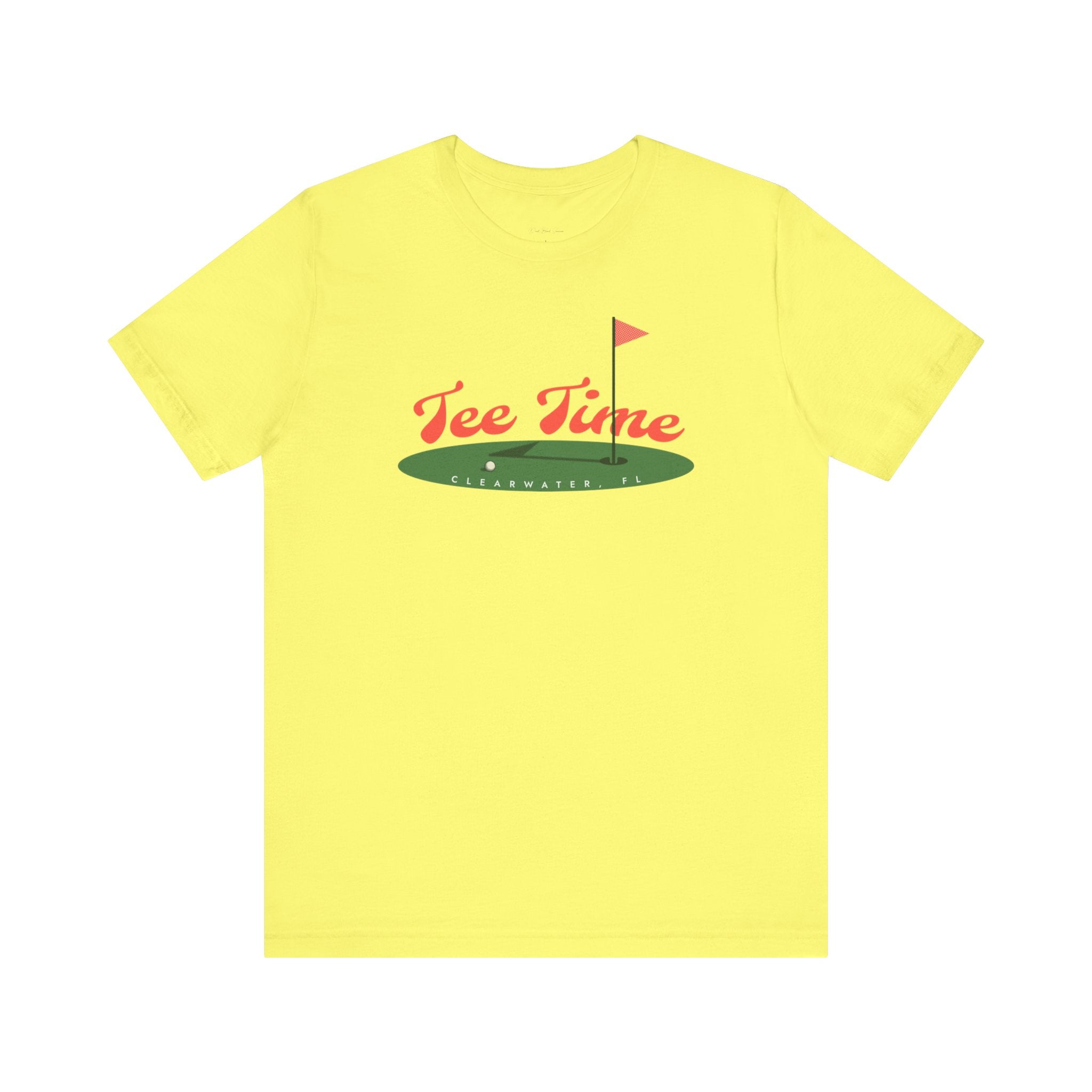"Clearwater Florida Golf Tee Time" - Golf T Shirts