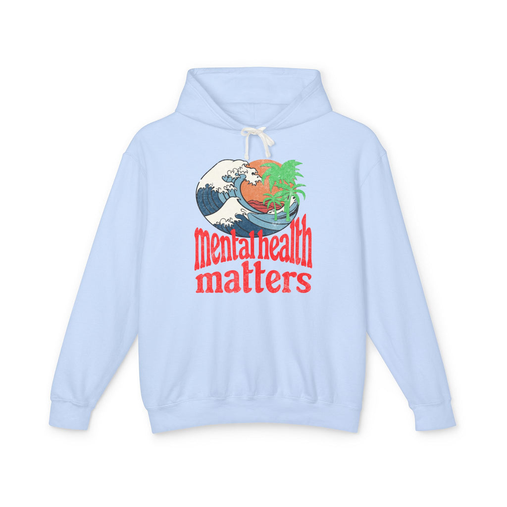 Mental Health Matters Sweatshirt, Ocean Theme | Mental Health Sweatshirts