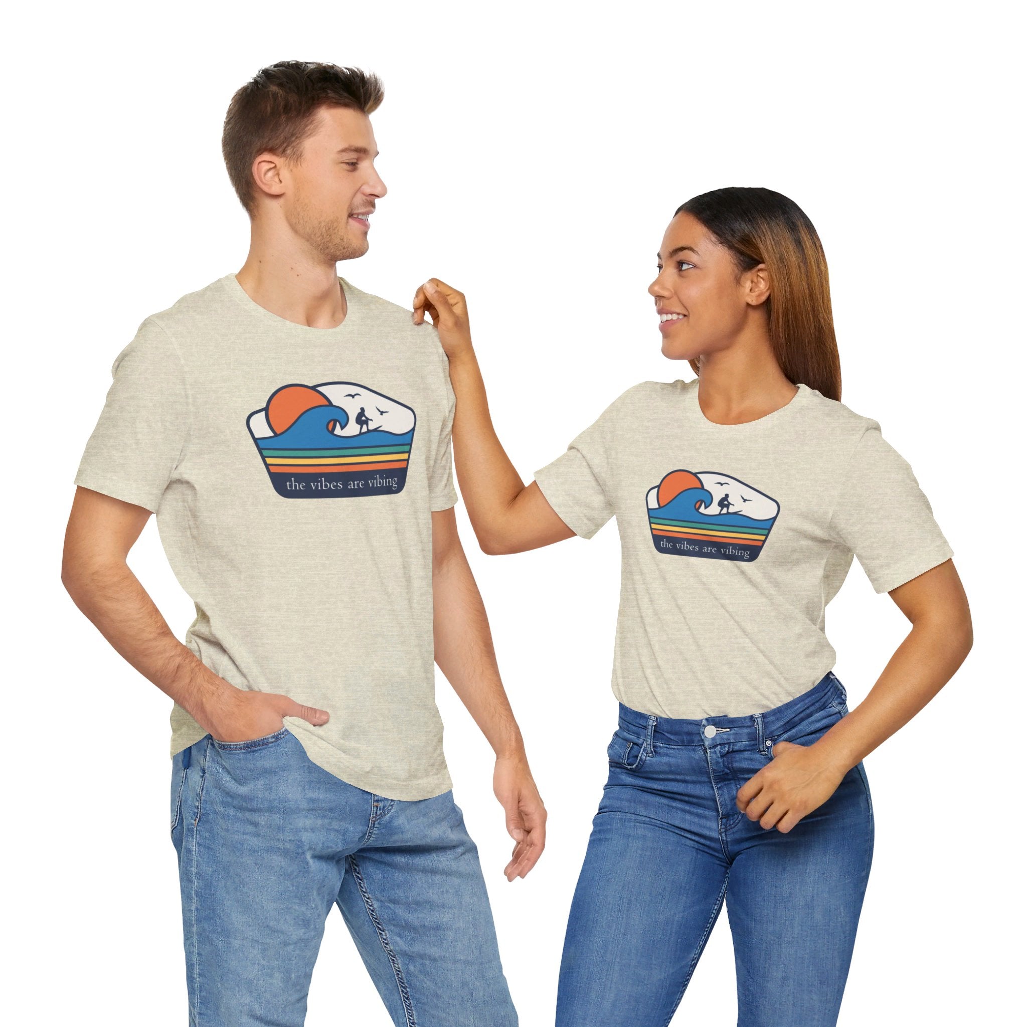 "The Vibes Are Vibing" Surfing Vibes Shirt - Vibes Shirt