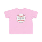 "My Pop Pop Peaked in Little League" - Toddler Baseball Shirt