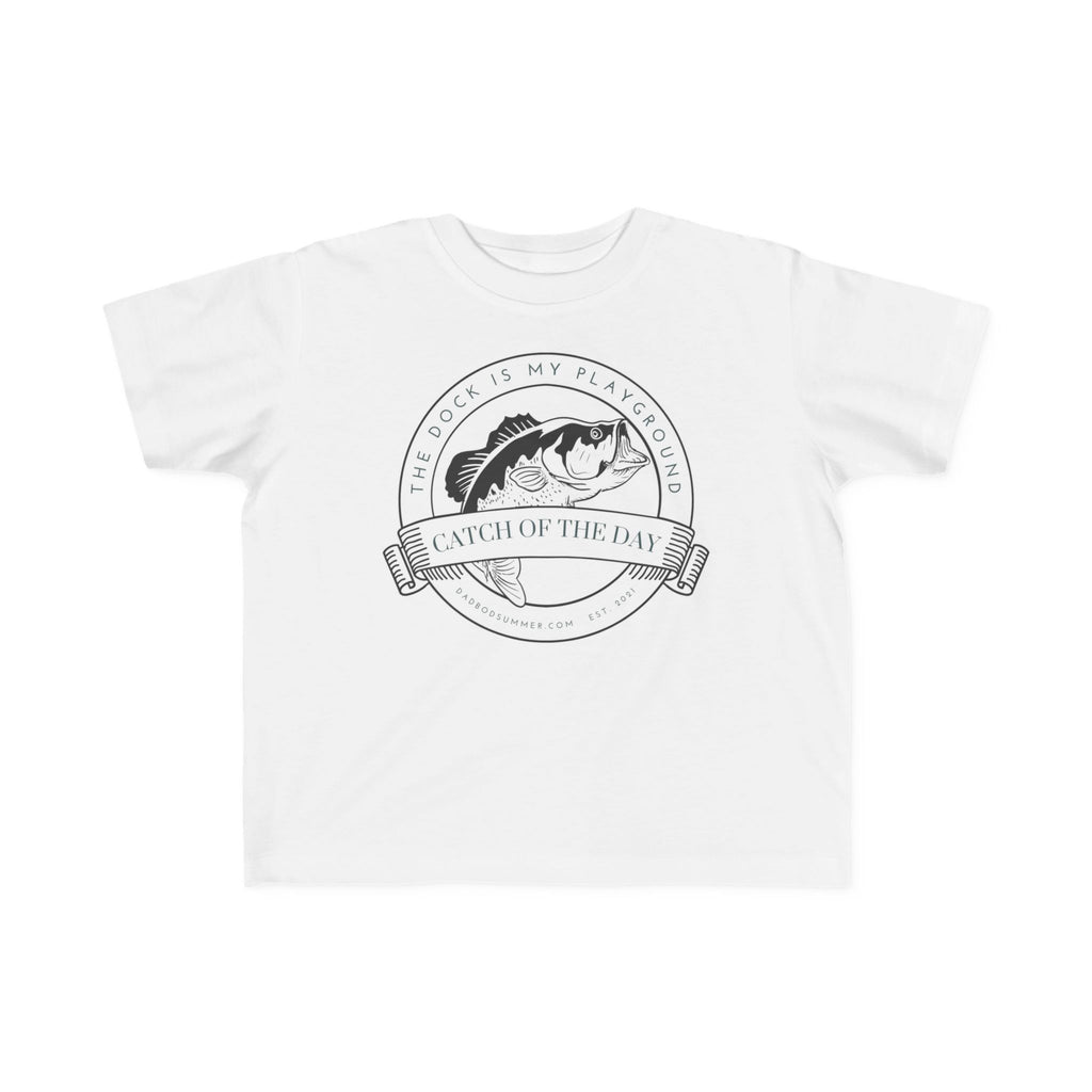 The Dock Is My Playground | Toddler Fishing Shirt