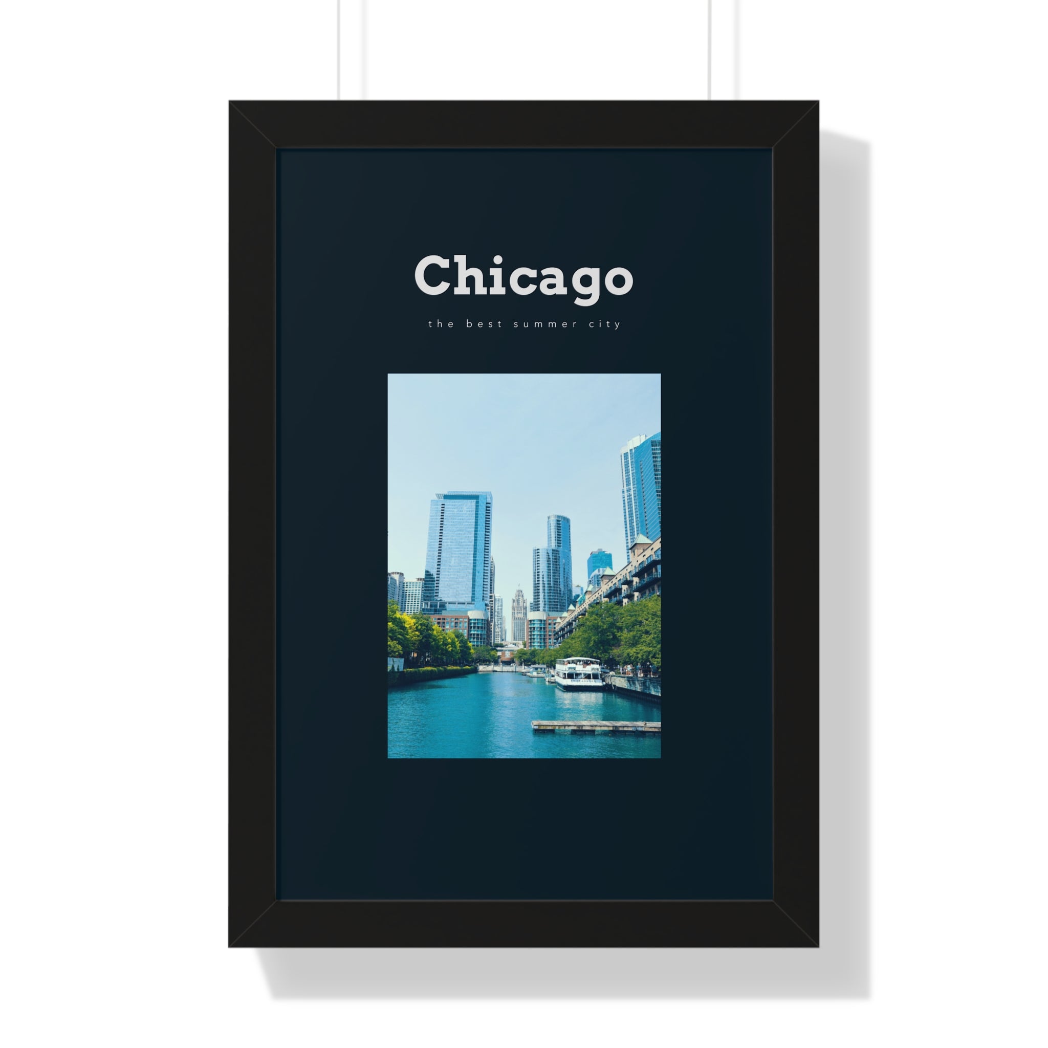 Chicago is "The Best Summer City" - Chicago Wall Art - Chicago CIty Wall Art