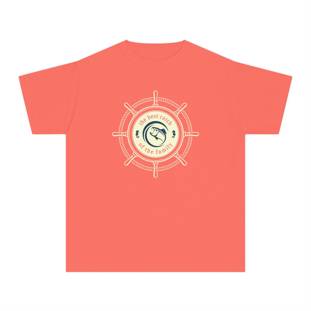 The Best Catch Of The Family | Kids Fishing Shirt