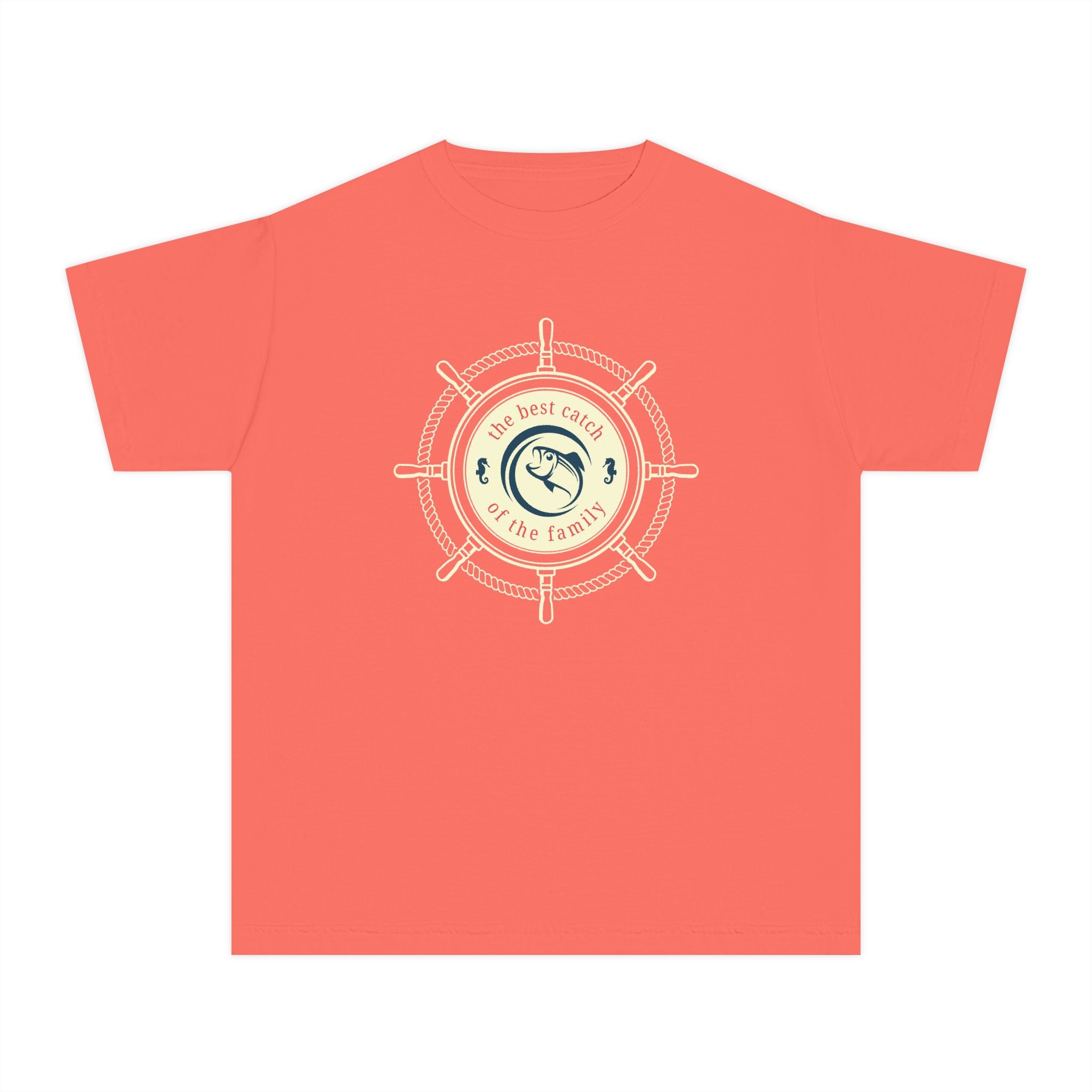 The Best Catch Of The Family | Kids Fishing Shirt