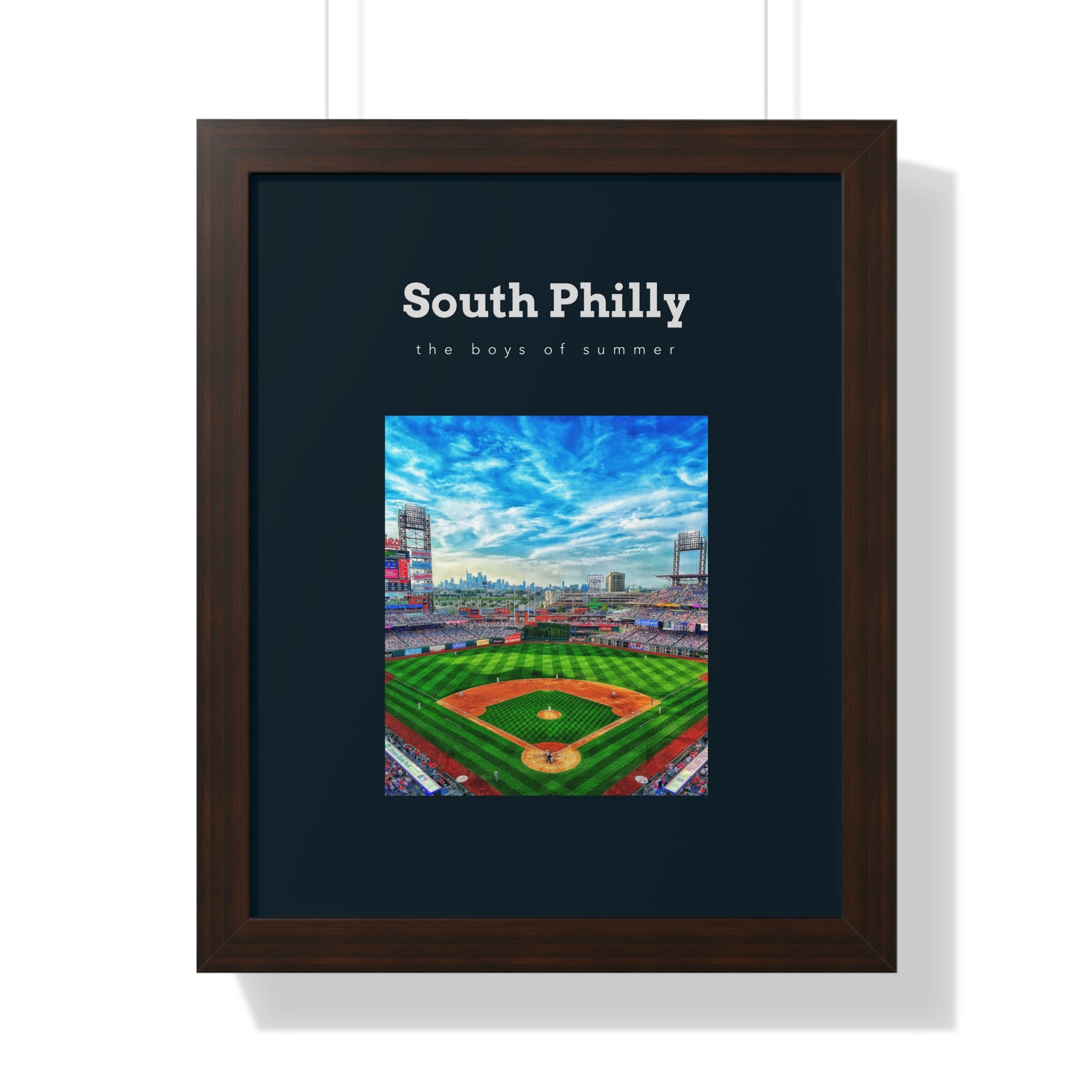 "The Boys Of Summer" Philadelphia Wall Art - Philadelphia Phillies Wall Art -  Philadelphia Sports Wall Art