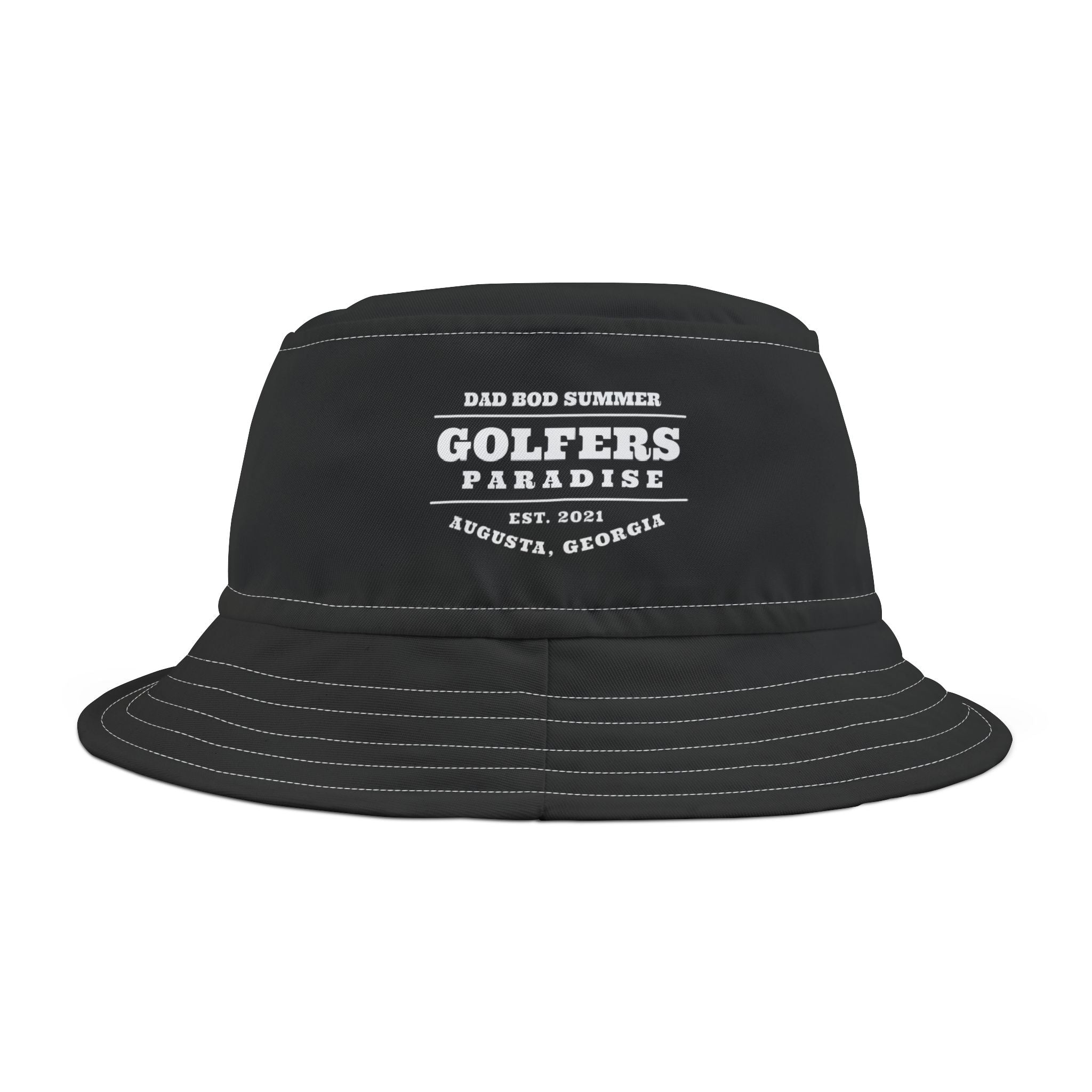 "Augusta Georgia, Golfers Paradise" - Golf Bucket Hat