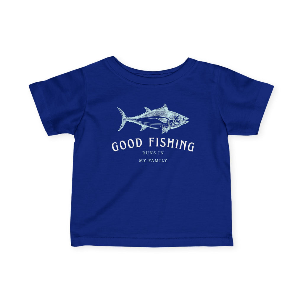 Good Fishing Runs In My Family | Baby Fishing Shirts