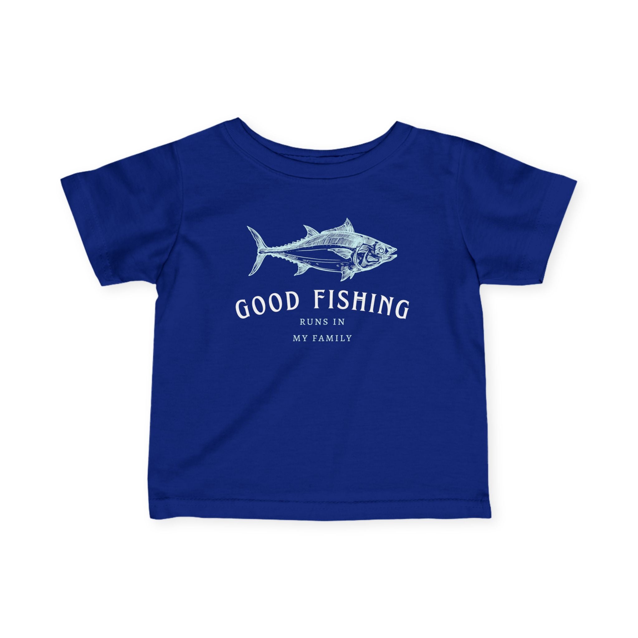 Good Fishing Runs In My Family | Baby Fishing Shirts