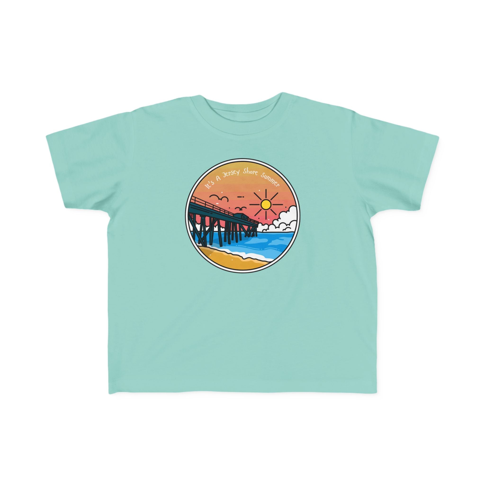 "It's A Jersey Shore Summer" - Toddler Beach Shirts