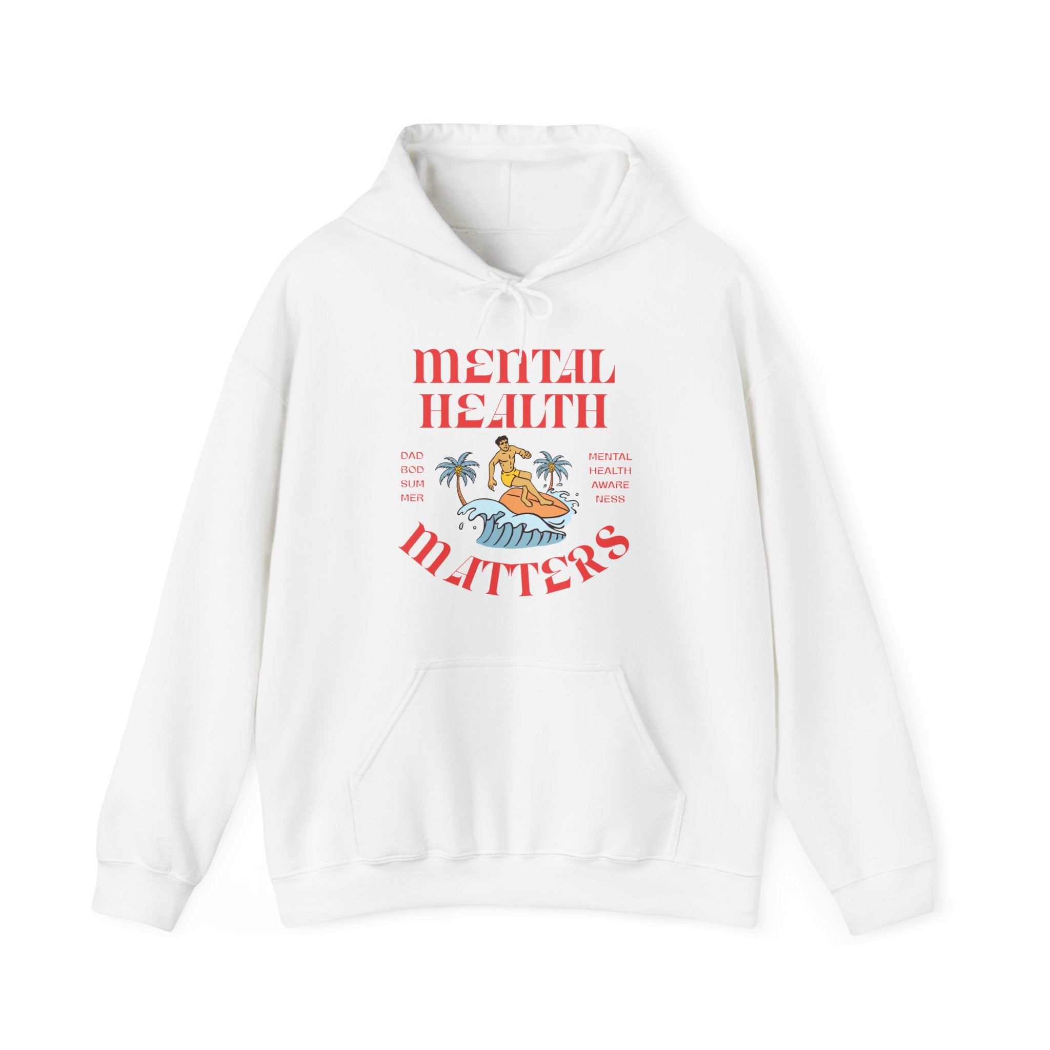 Mental Health Matters Surfing Hoodie | Mental Health Hoodies