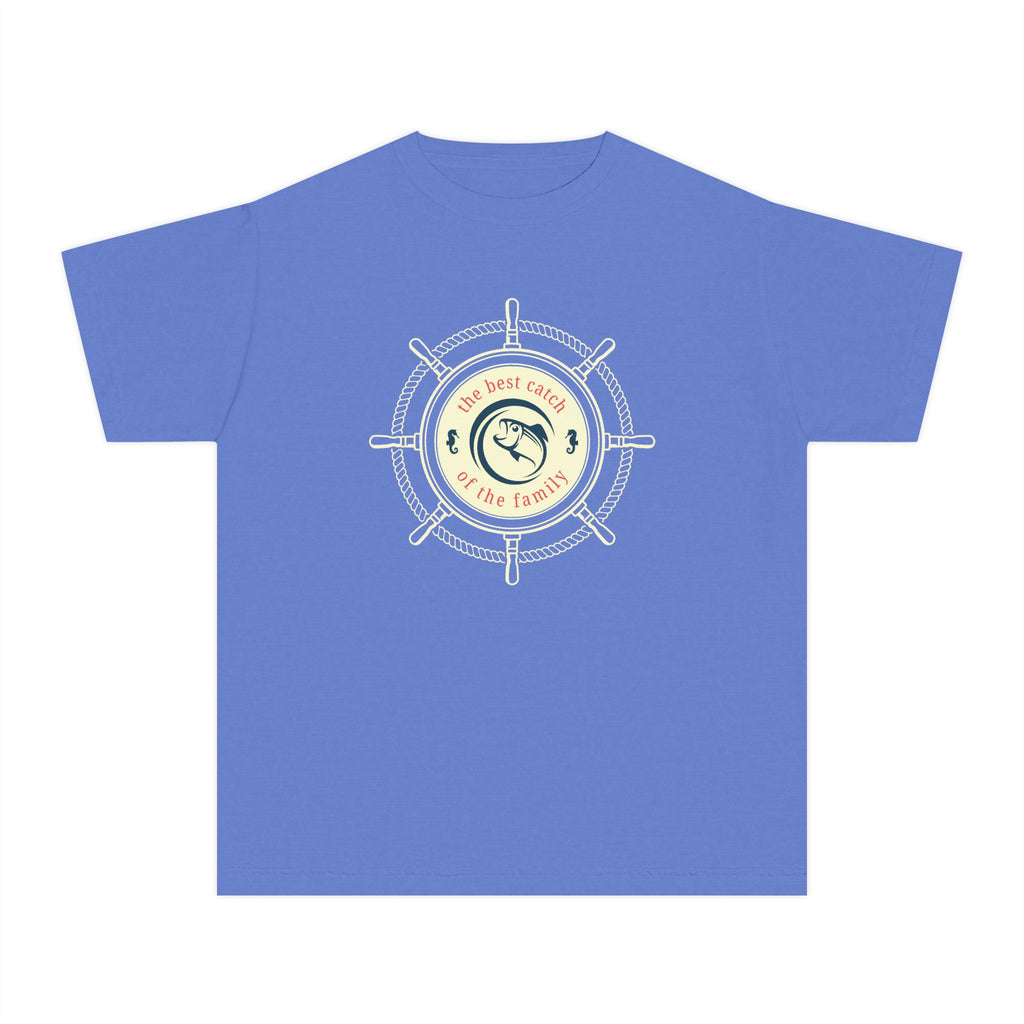 The Best Catch Of The Family | Kids Fishing Shirt