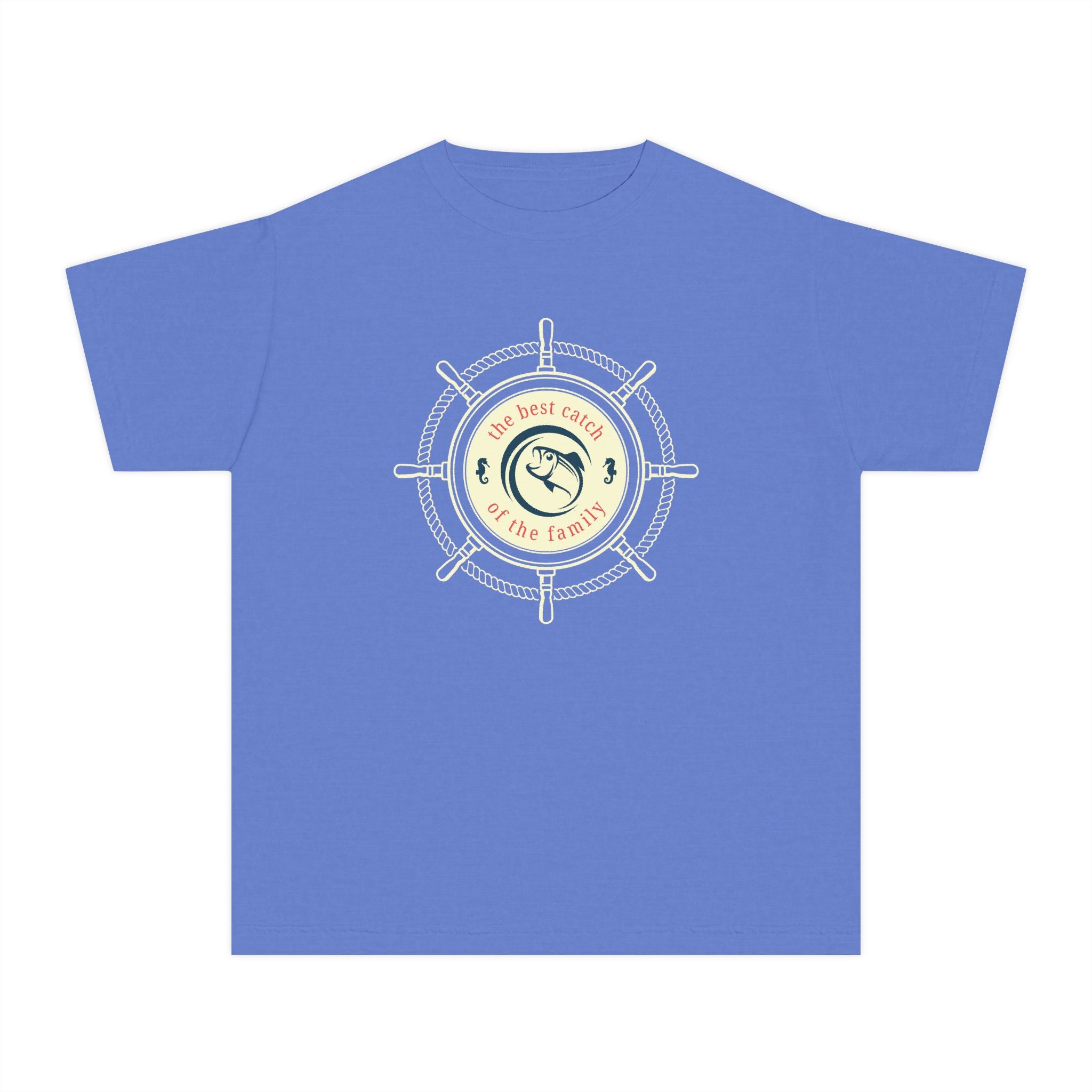 The Best Catch Of The Family | Kids Fishing Shirt