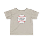 "My Pop Pop Peaked in Little League" - Infant Baseball Shirt