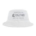 "Friends Who Fish Together, Grow Old Together" - Fishing Bucket Hats