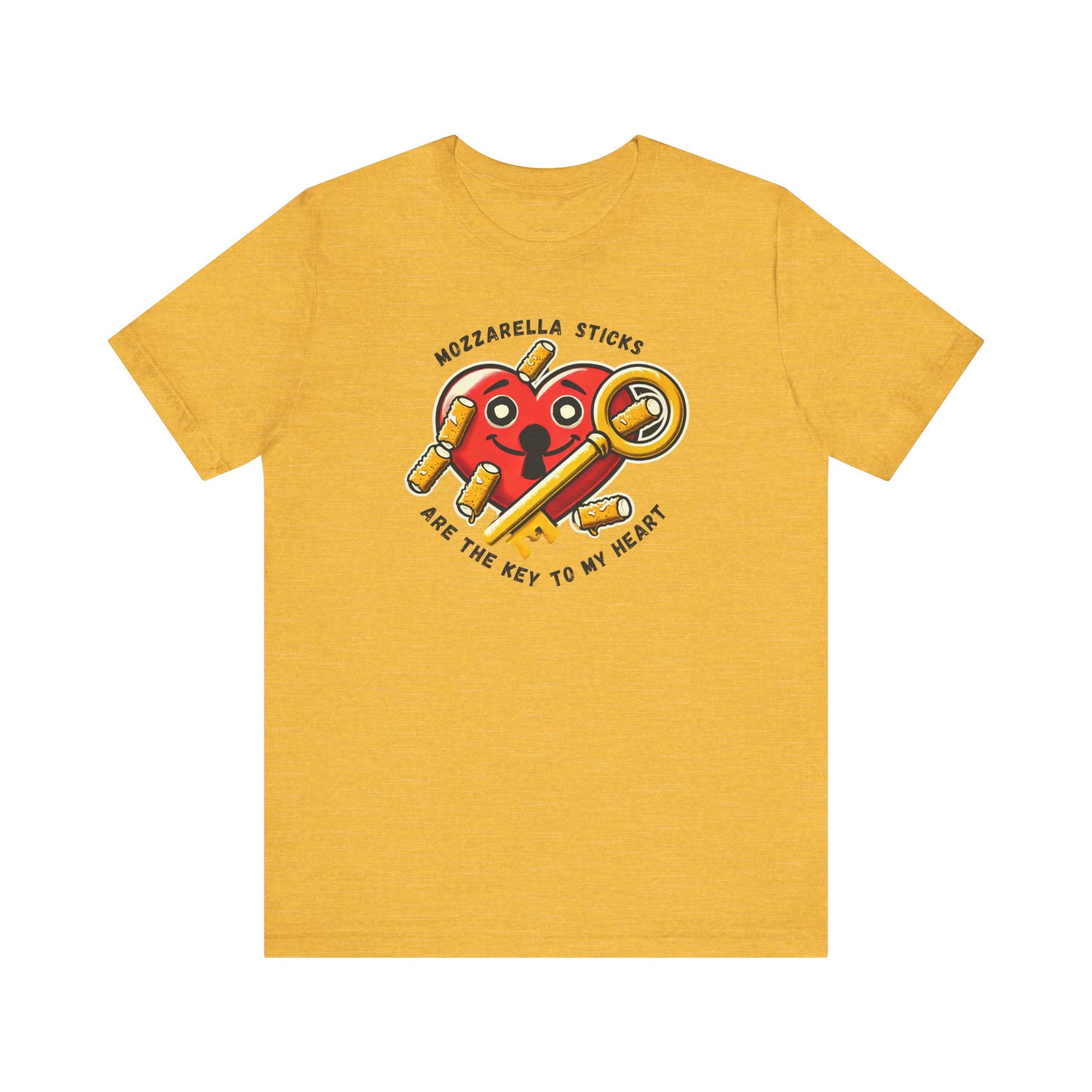 "Mozzarella Sticks Are The Key To My Heart" - Mozzarella Sticks Shirt