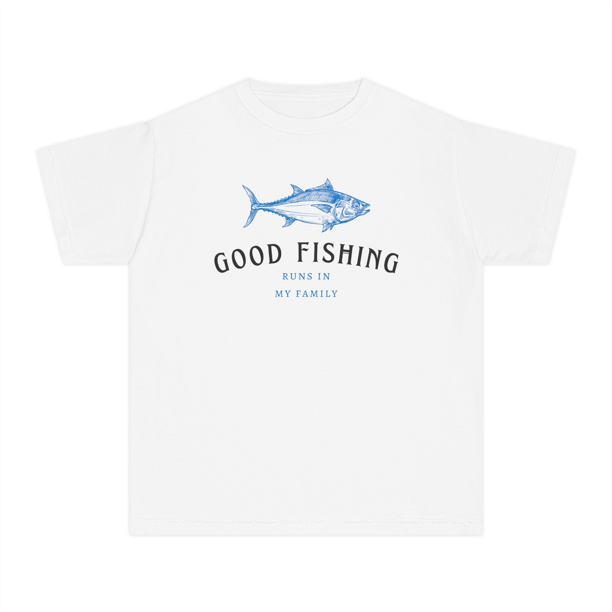 Good Fishing Runs In My Family | Kids Fishing Shirt