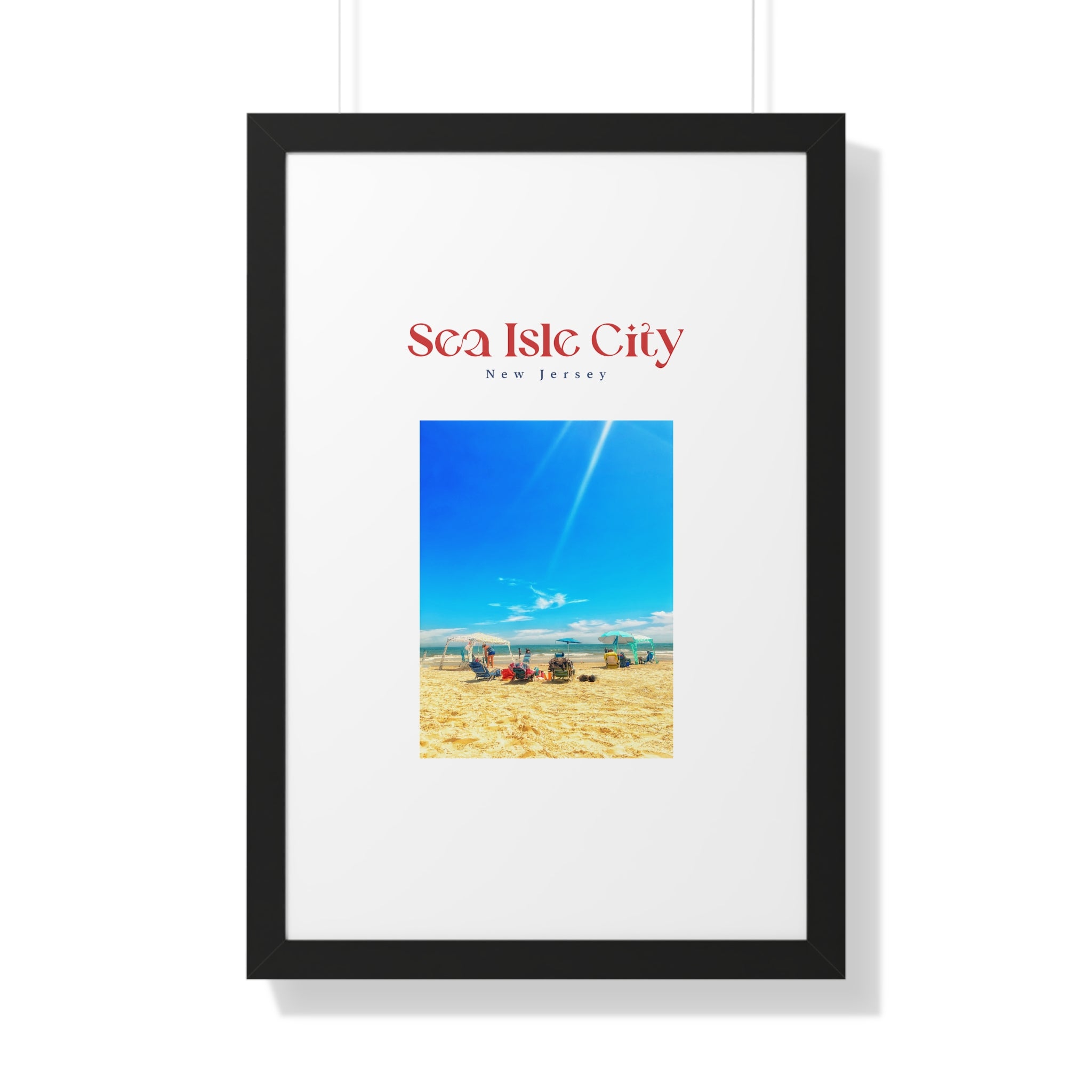 45th Street Beach - Sea Isle City Wall Art - Beach House Wall Art - Sea Isle City