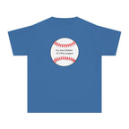 "My Dad Peaked in Little League" - Kids Baseball Shirts