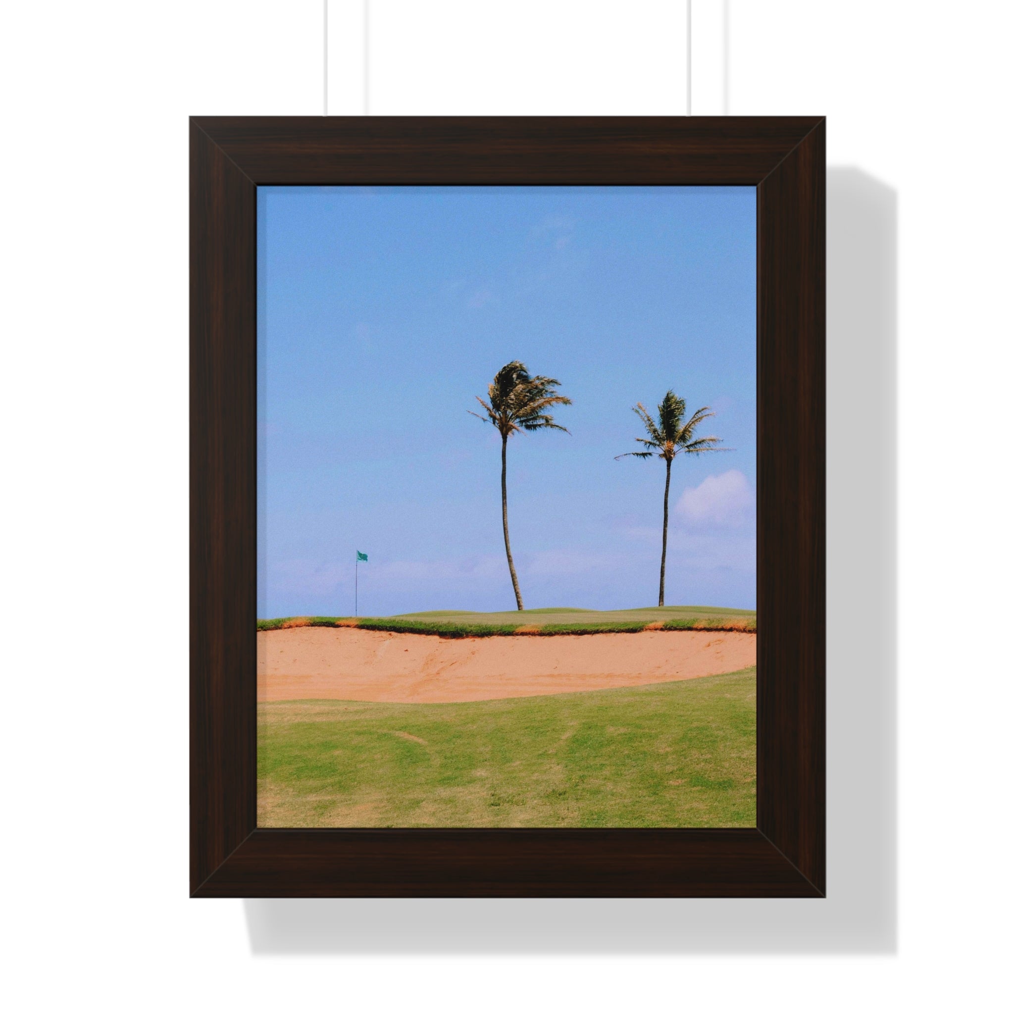 "Beach Golf Course" - Golf Wall Art