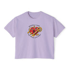 "Mozzarella Sticks Are The Key To My Heart" - Women's Boxy Tee