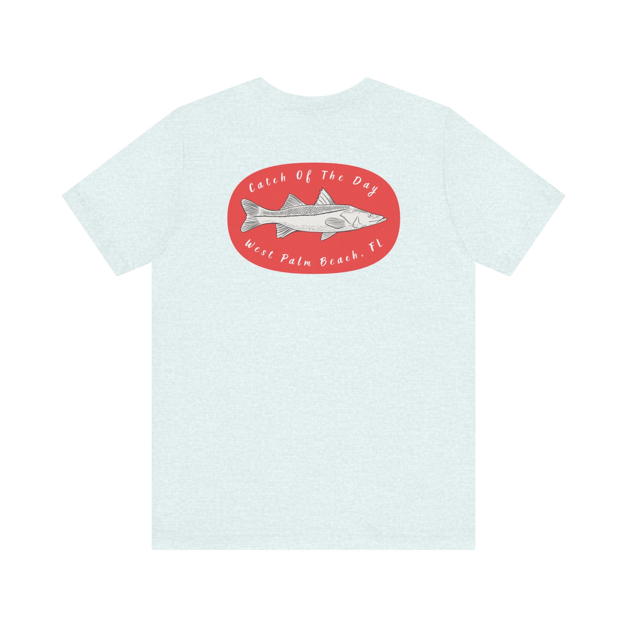 "West Palm Beach, Fishing Catch Of The Day" - Fishing T Shirts