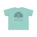 Nap First, Fish Second | Toddler Fishing Shirt
