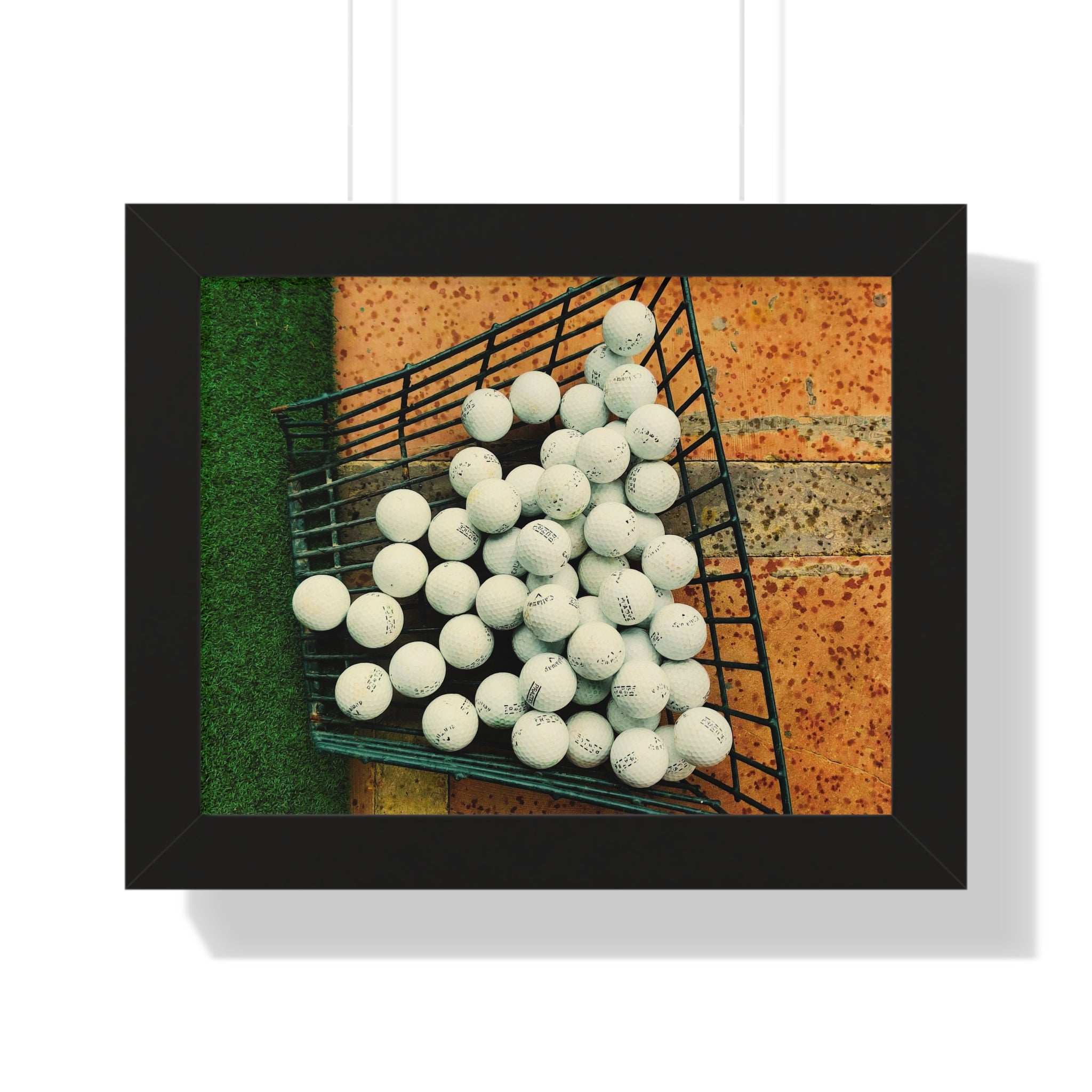 "Driving Range Balls" - Golf Wall Art