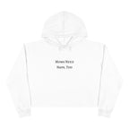"Moms Need Naps, Too" Crop Hoodie - Dad Bod Summer