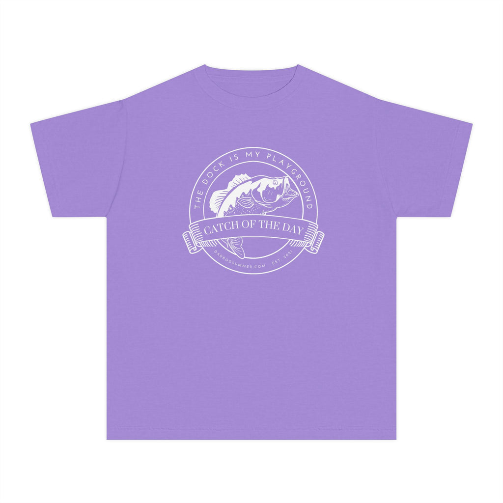 The Dock Is My Playground | Kids Fishing Shirt