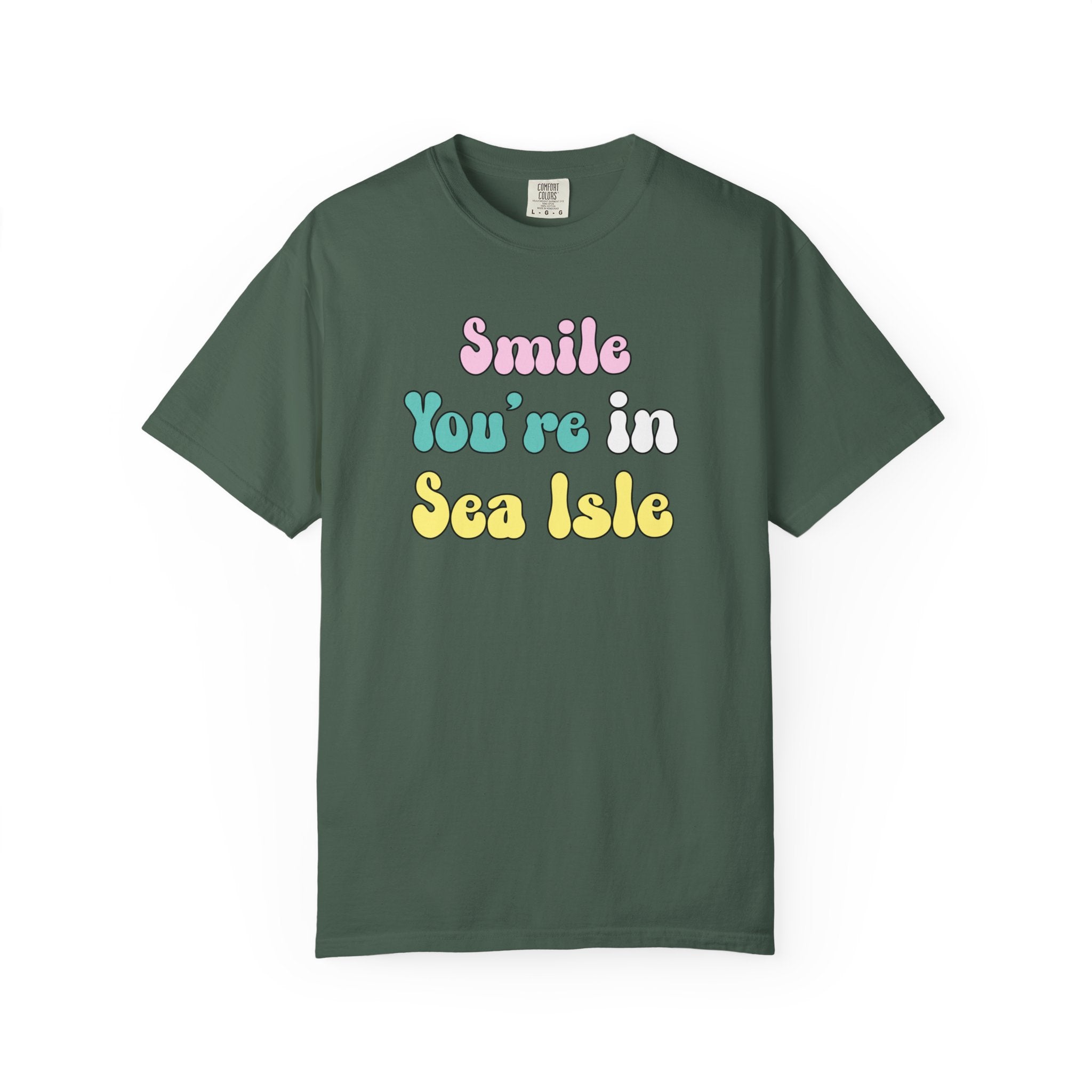 "Smile You're In Sea Isle" - Beach T Shirts
