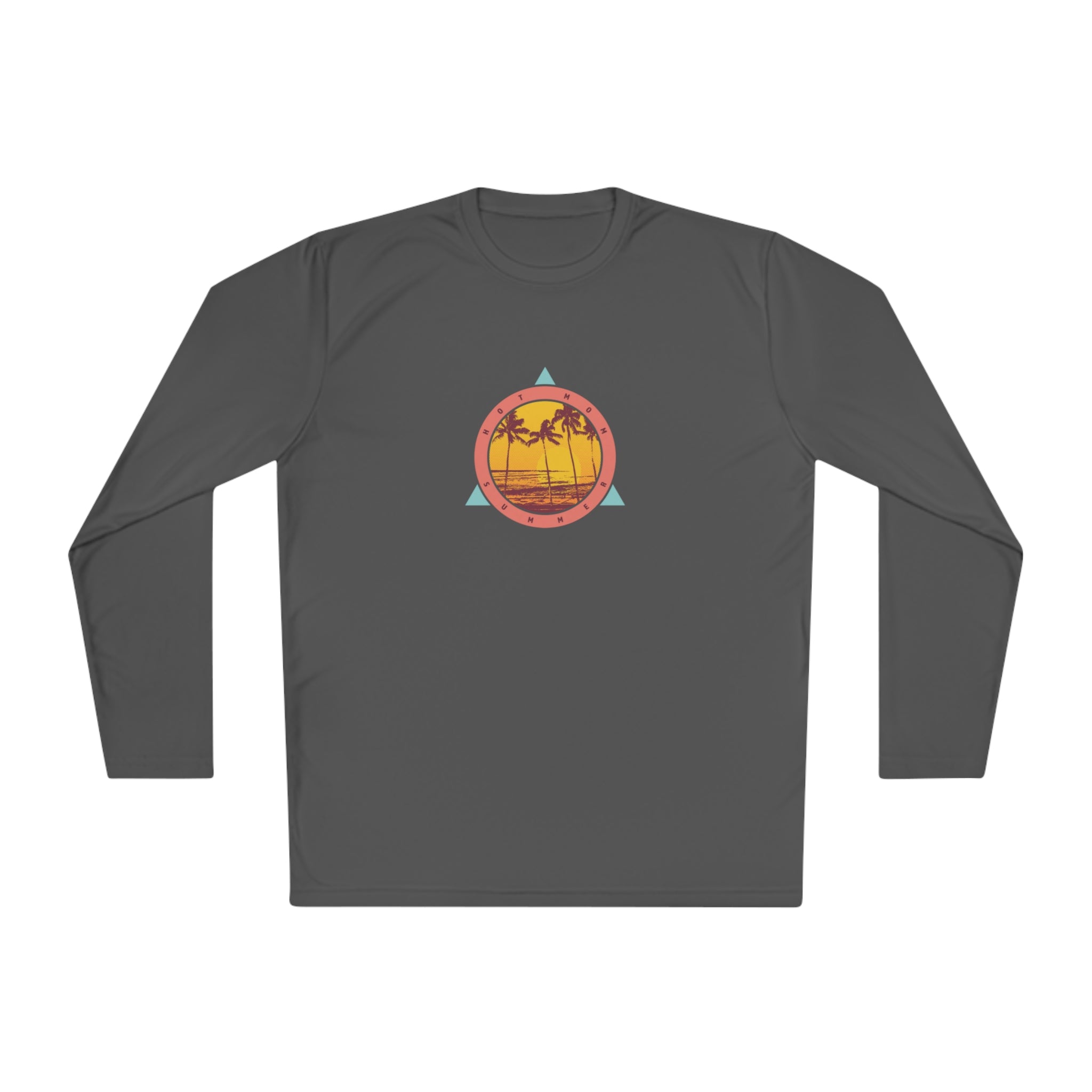"Hot Mom Summer" Lightweight Long Sleeve Tee - Dad Bod Summer