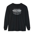"Pebble Beach, Golfers Paradise" - Long Sleeve Golf Shirt