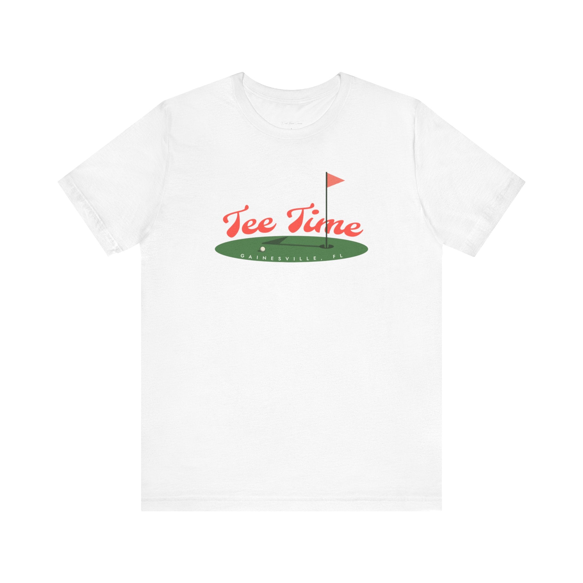 "Gainesville, Florida Golf Tee Time" - Golf T Shirts