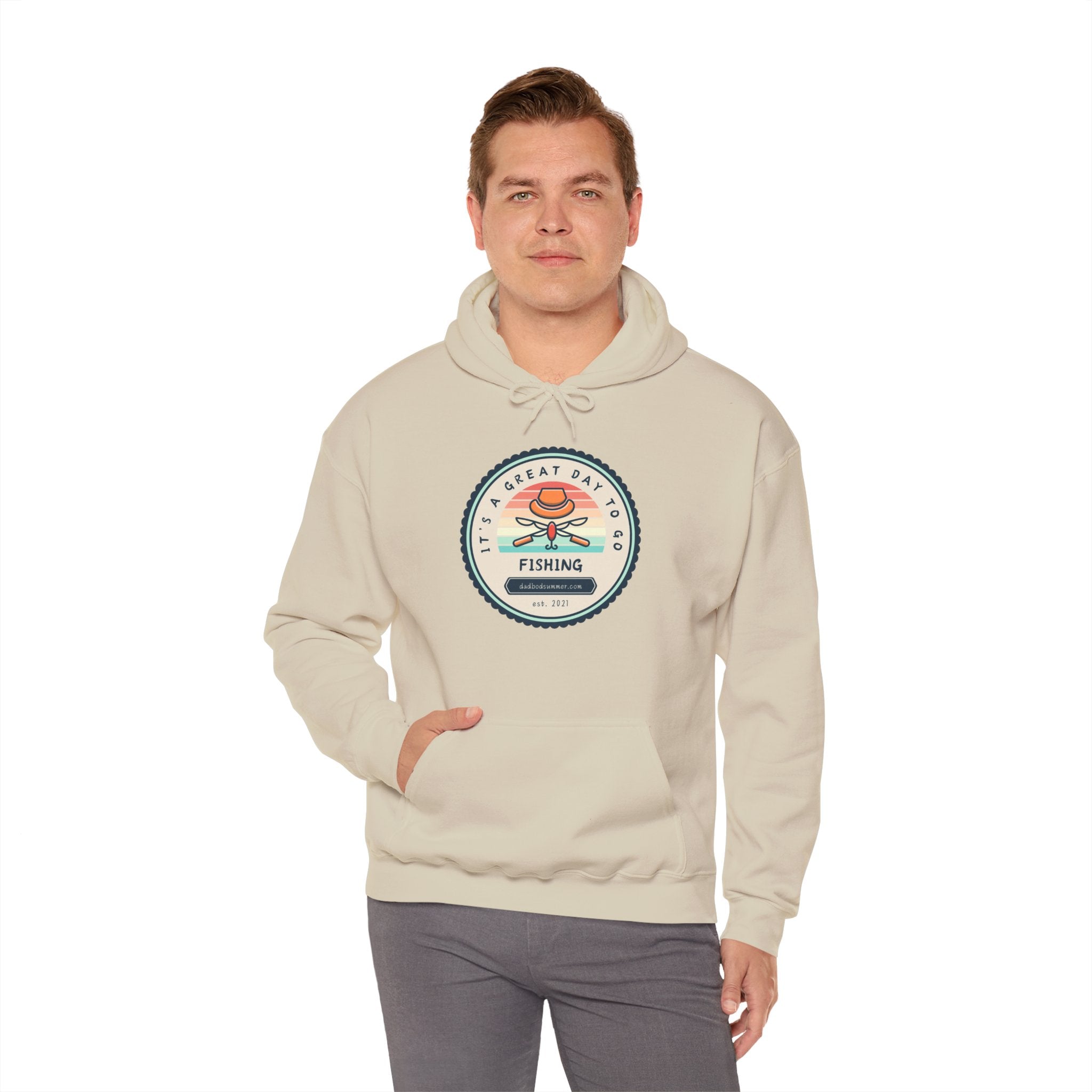 "It's A Great Day To Go Fishing" - Fishing Hoodie