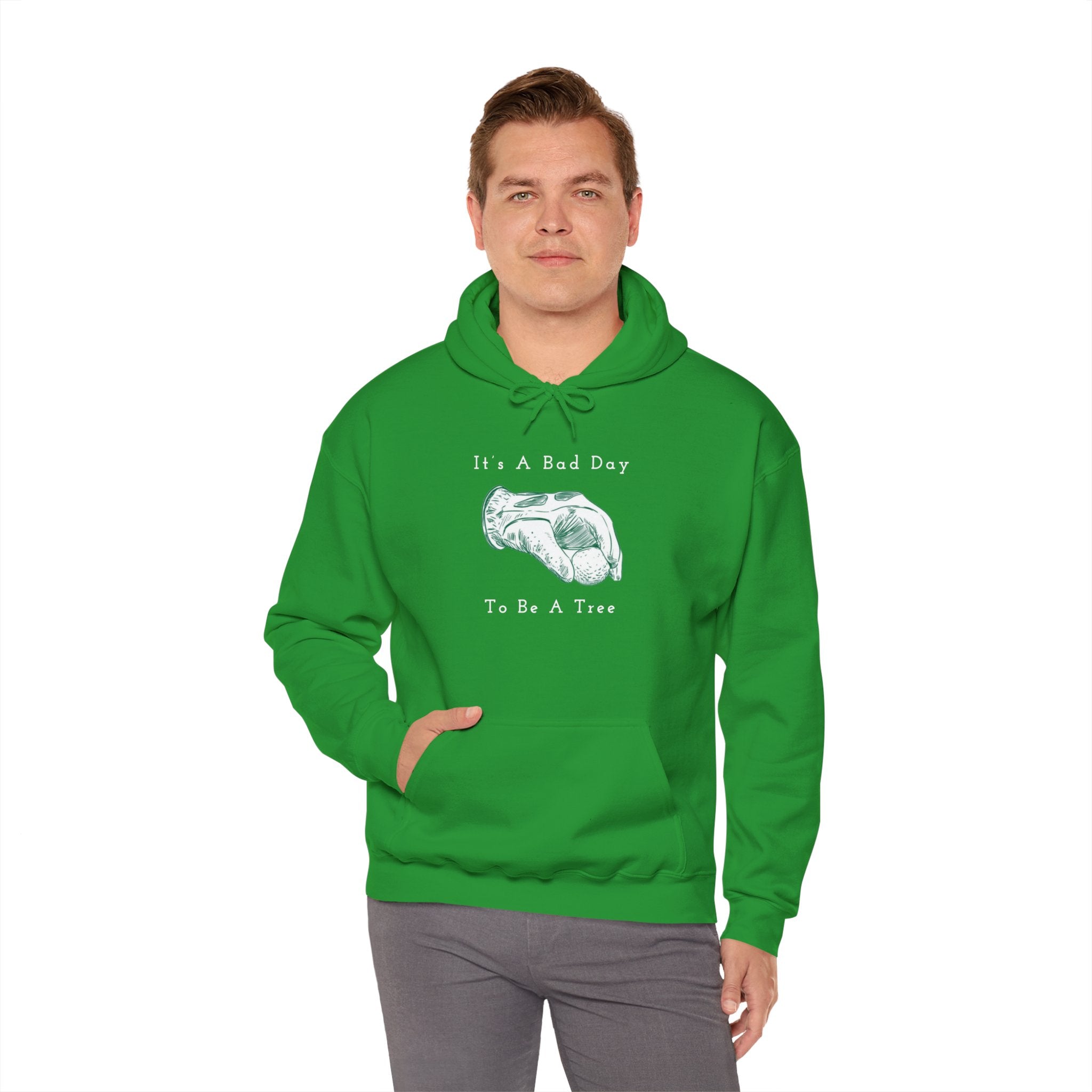 "It's A Bad Day To Be A Tree" - Golf Hoodie