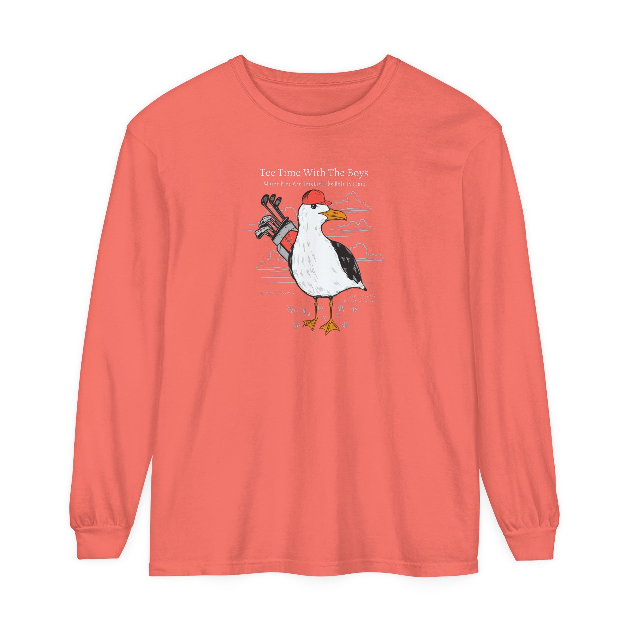 "Tee Time With The Boys" - Long Sleeve Golf Shirt