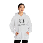 "Women's Golf Hoodie: Golf Hair Don't Care" - Golf Hoodie