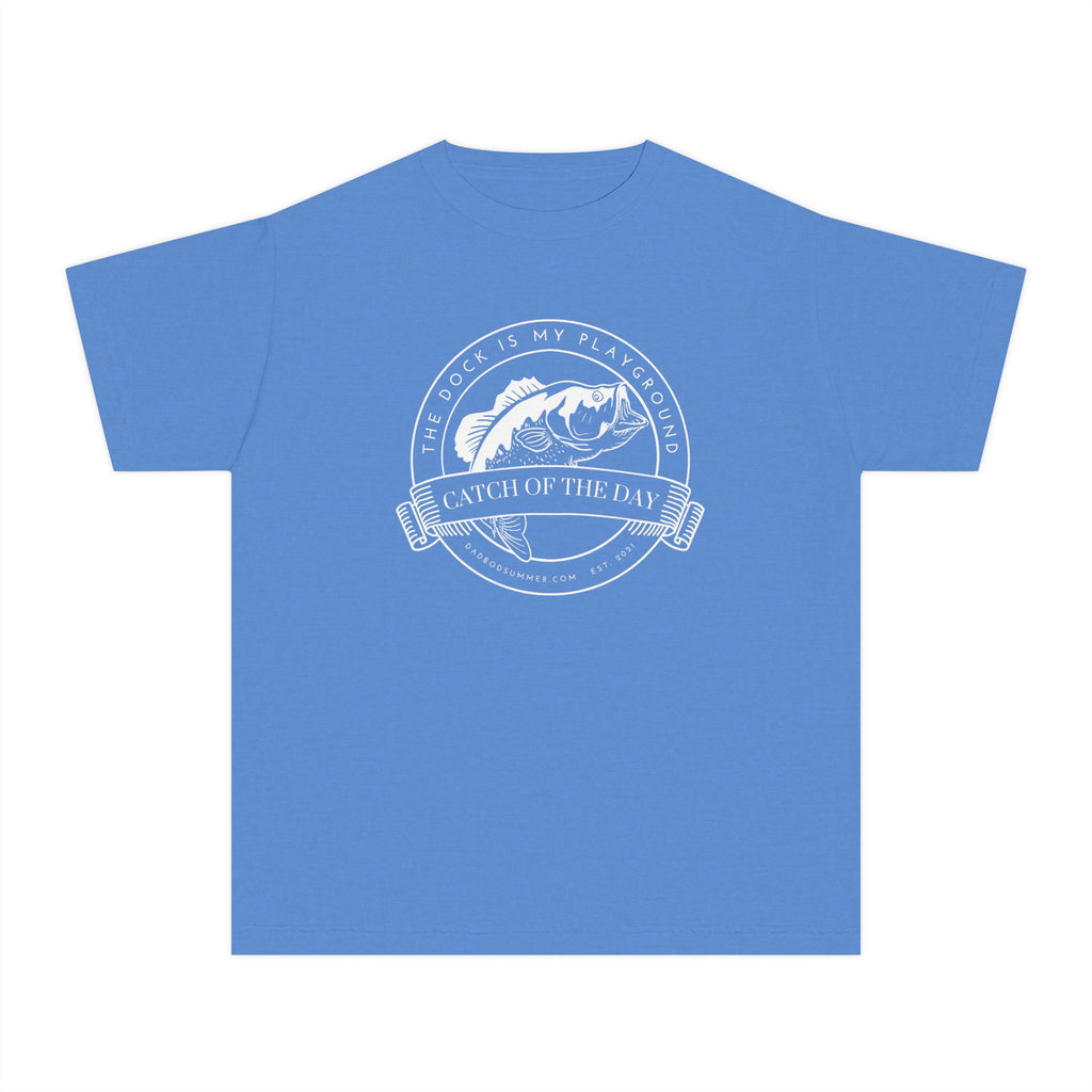 The Dock Is My Playground | Kids Fishing Shirt