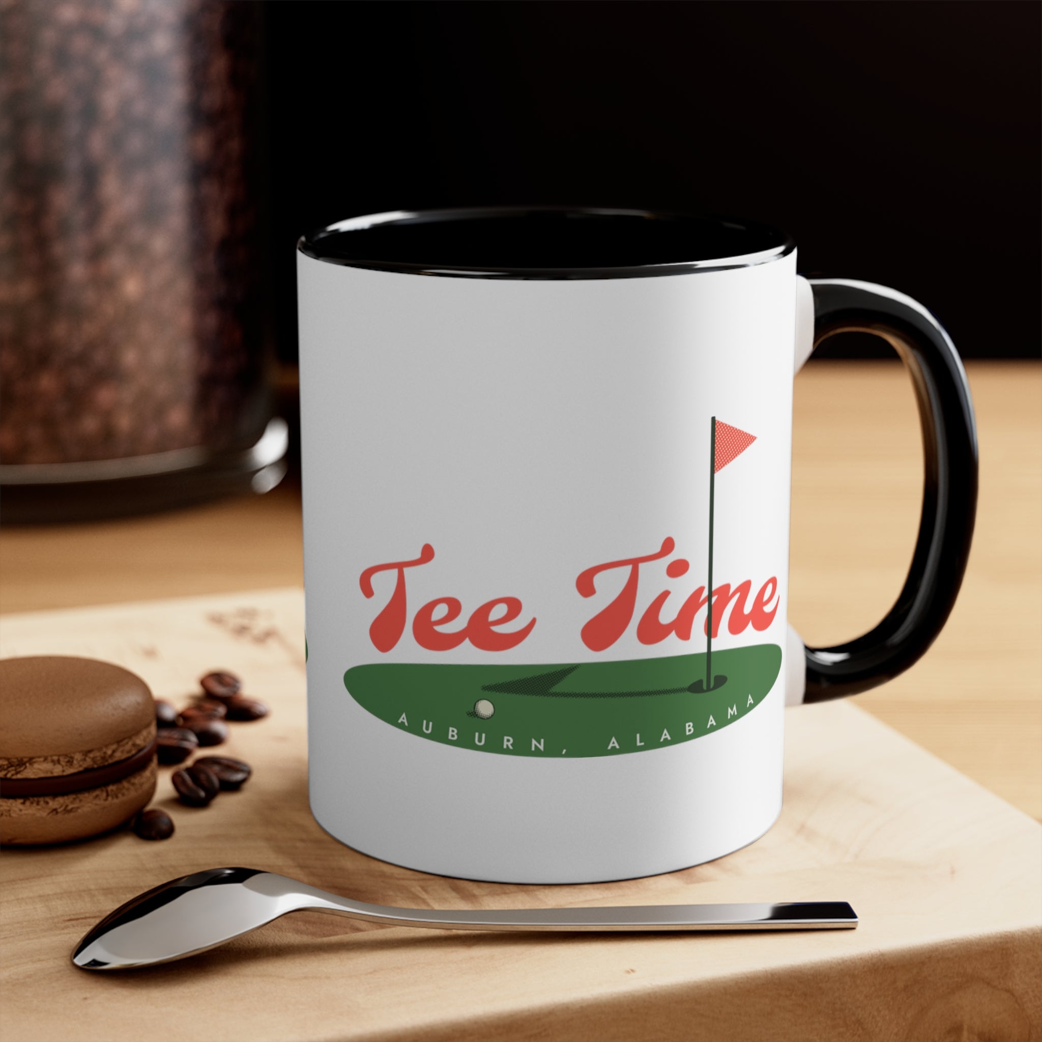 Auburn, Alabama Golf Coffee Mug, 11oz - Dad Bod Summer