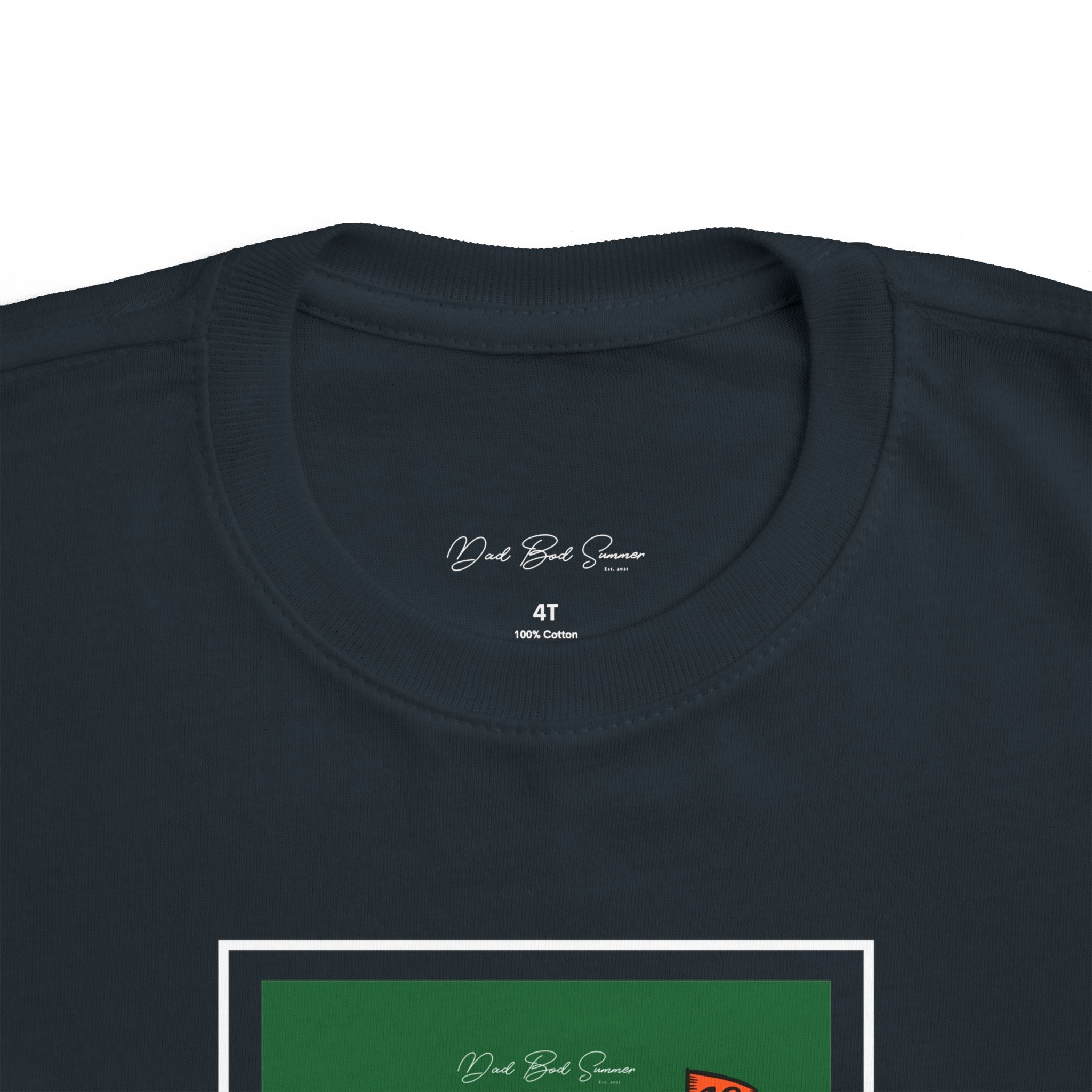 "I'm Just Here To Have a Good Time" - Toddler Golf Shirt