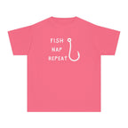 Fish Nap Repeat | Kids Fishing Shirt