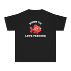 Born To Love Fishing | Kids Fishing Shirt