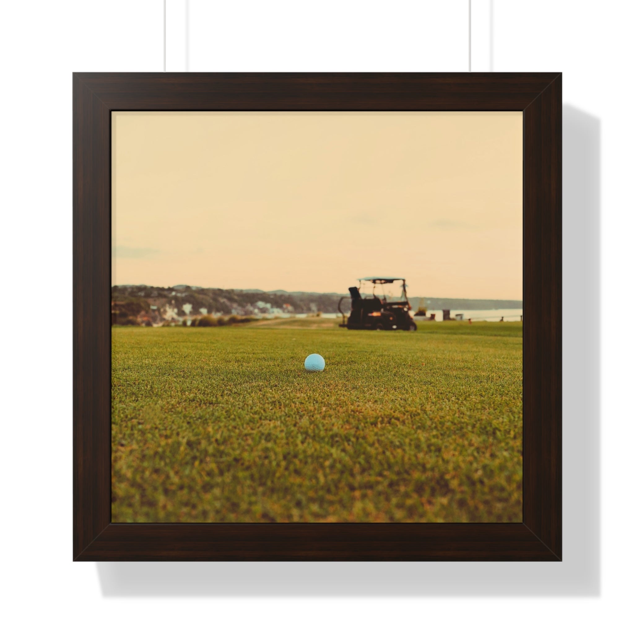 "Out Of The Office and Playing Golf" - Golf Wall Art