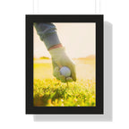 "First Shot Of The Day" - Golf Wall Art