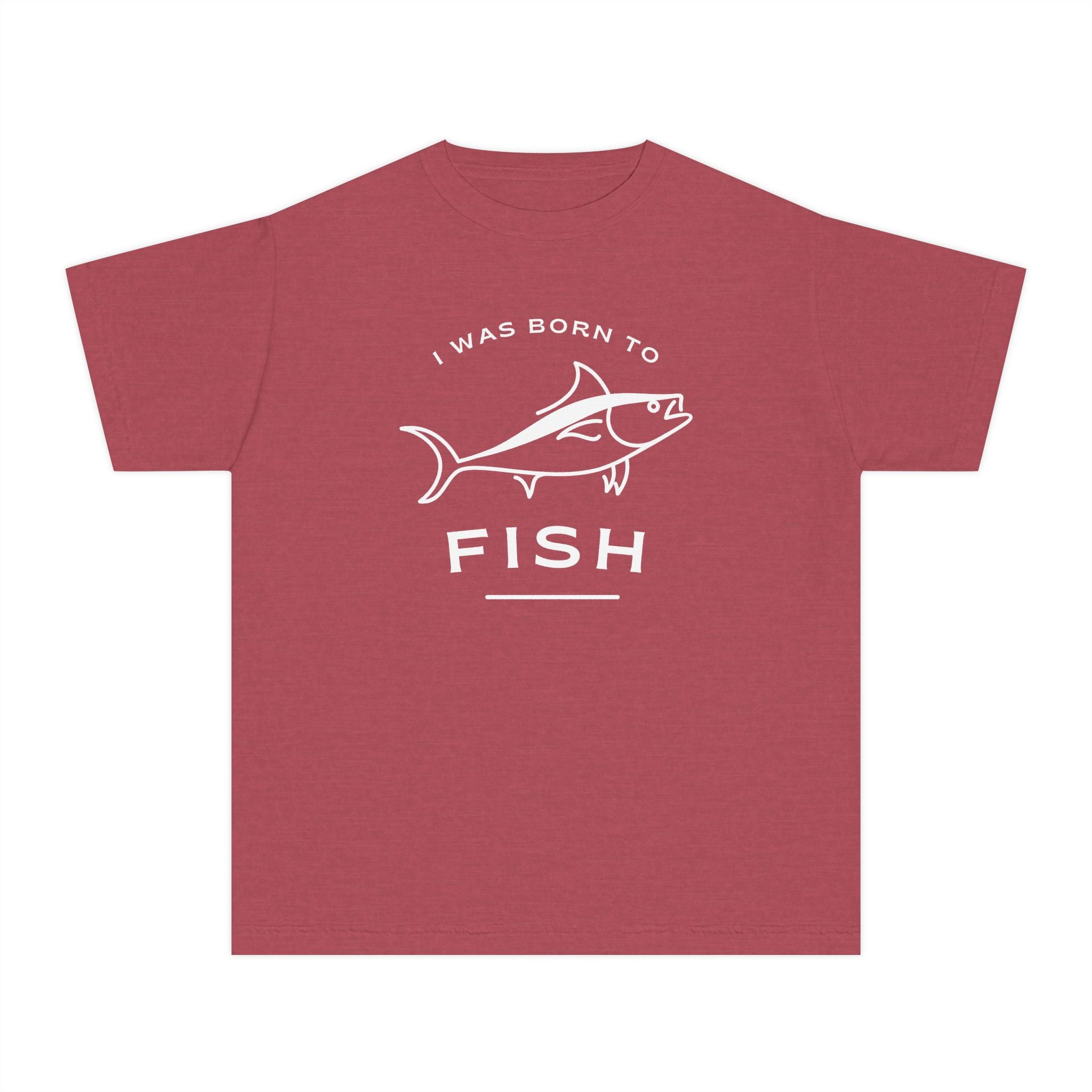 I Was Born To Fish | Kids Fishing Shirt