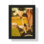 "Golf Clubs With A Retro Vibe" - Golf Wall Art