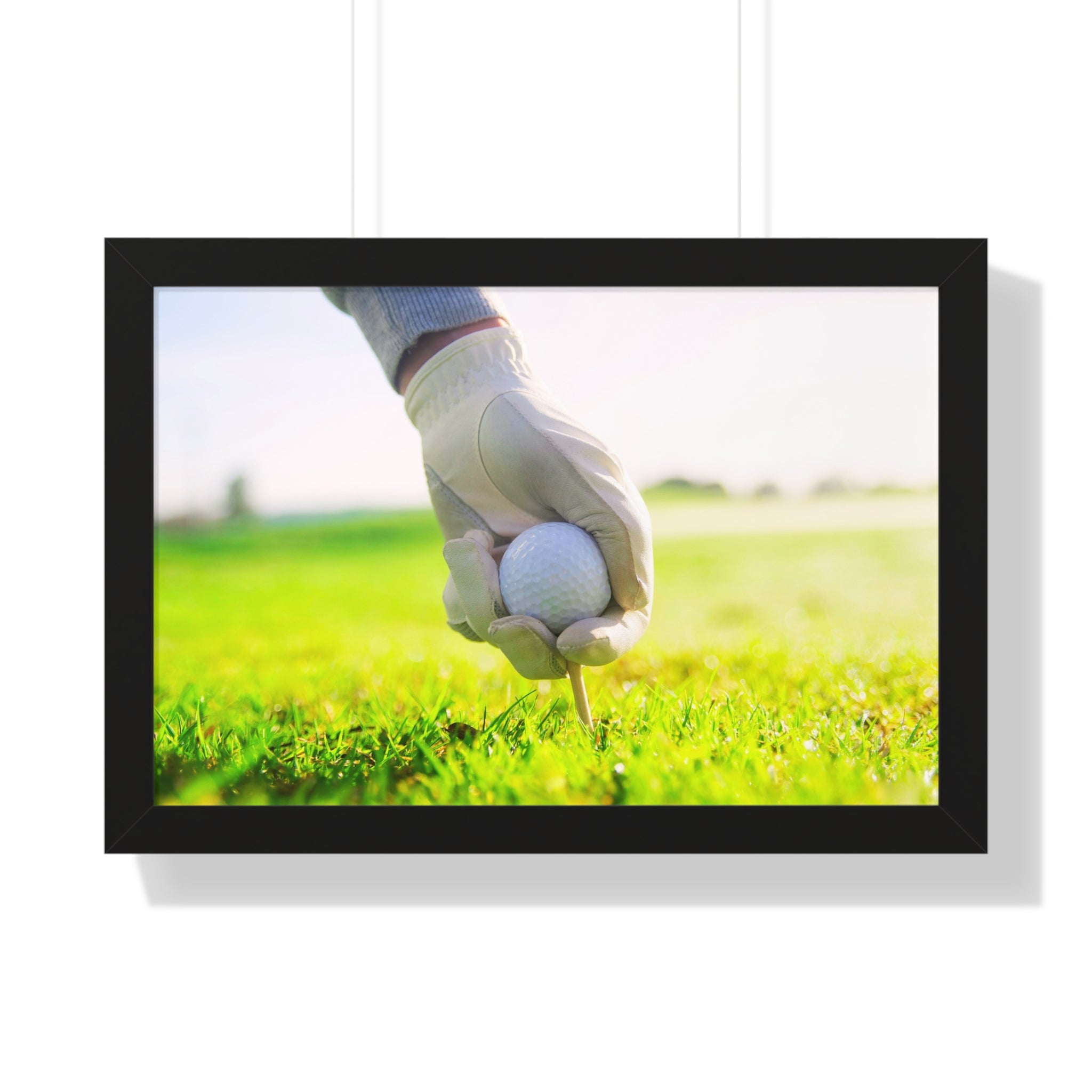 "Teeing Off" - Golf Wall Art