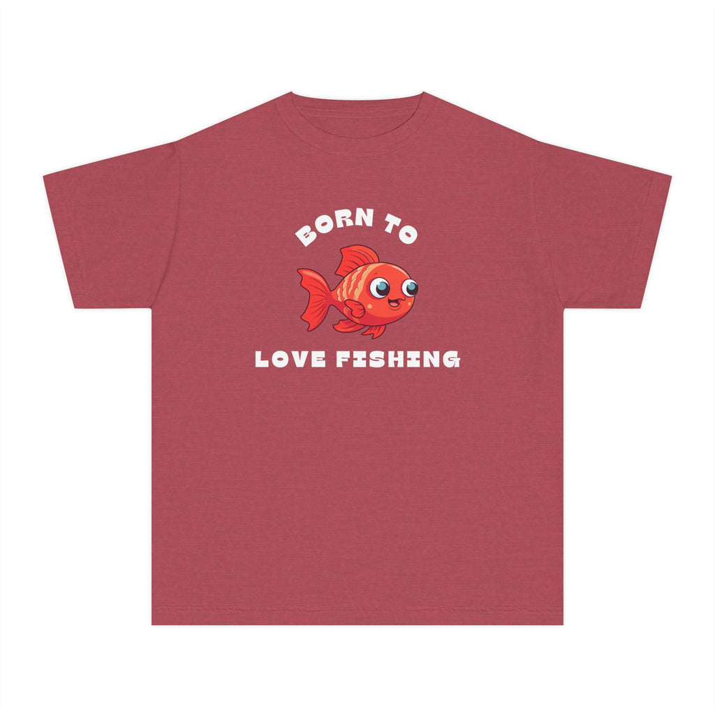Born To Love Fishing | Toddler Fishing Shirt