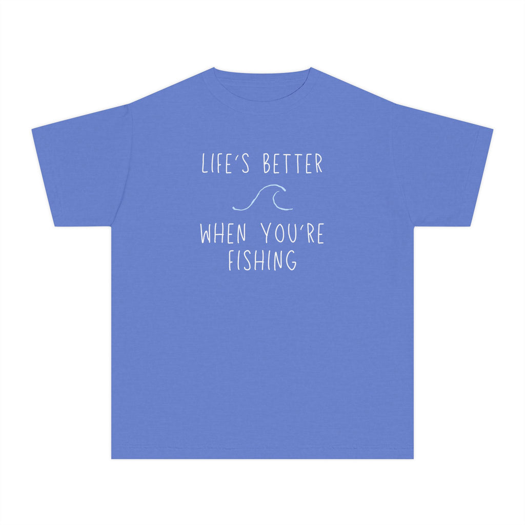 Life's Better When You're Fishing | Kids Fishing Shirt